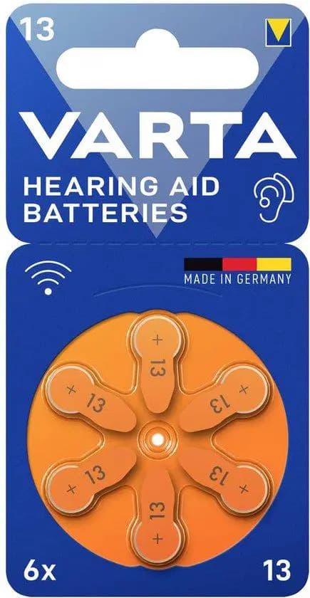 Varta Hearing Aid 13 Blister 6