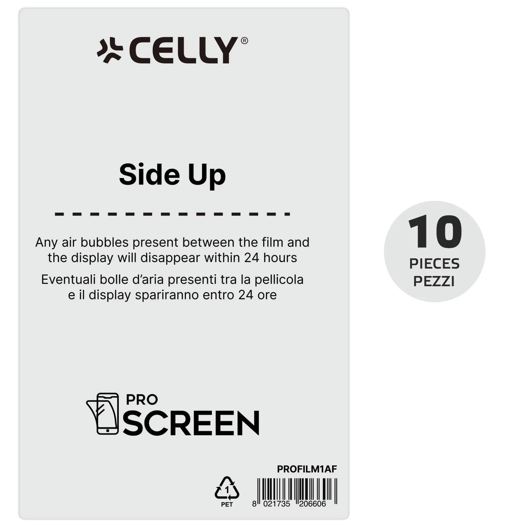 Screen Protector Clear Anti Finger Finish 10 sheets