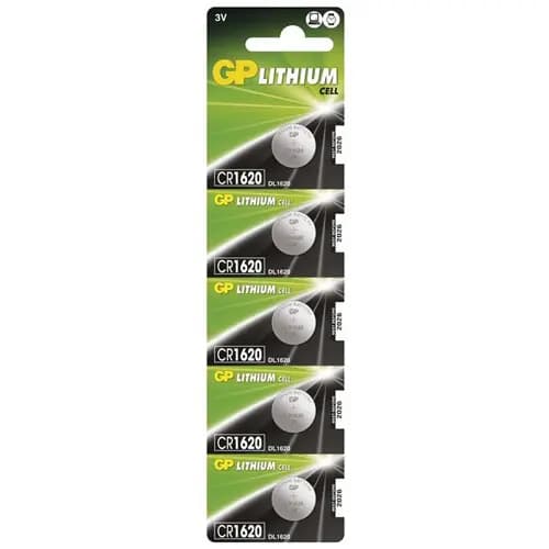 GP Lithium CR1620 blister (5pcs)