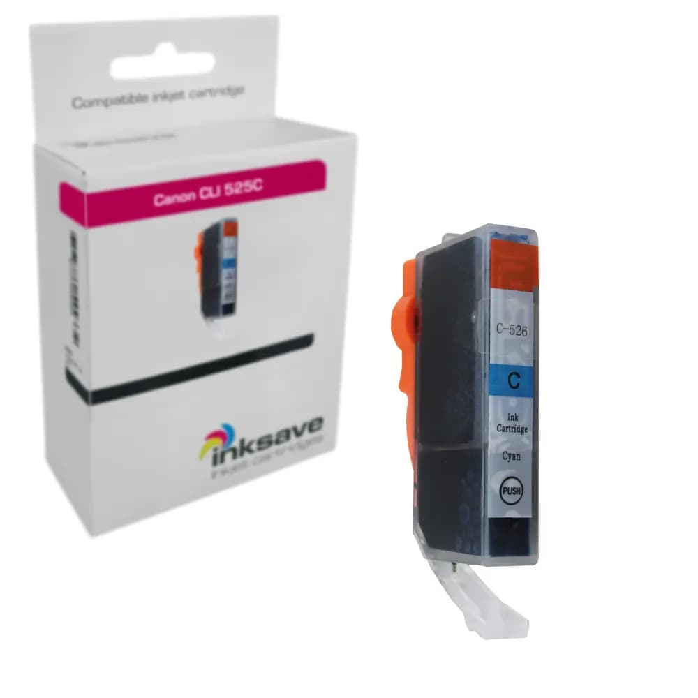 Inksave vervanging voor Canon CLI 526 C