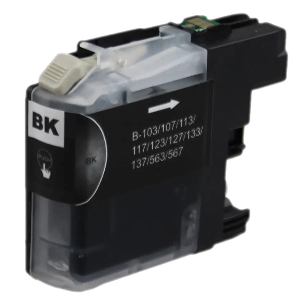 Replacement for Brother LC 127 BK