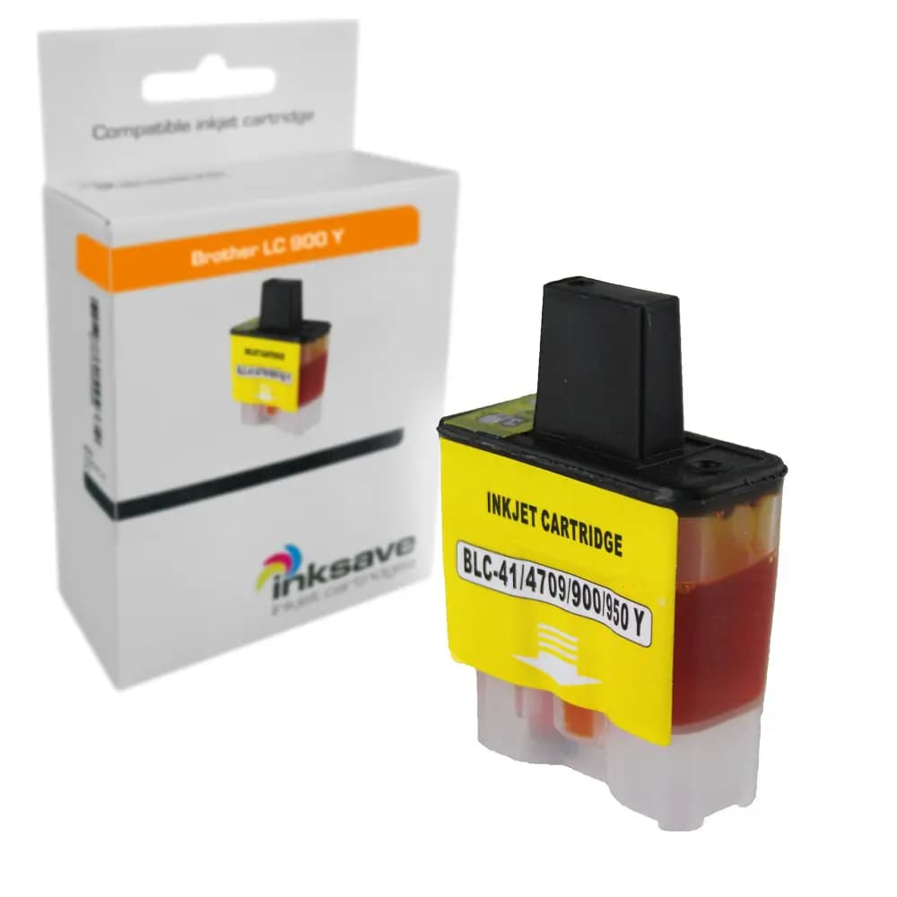 Inksave replacement for Brother LC 900 Y