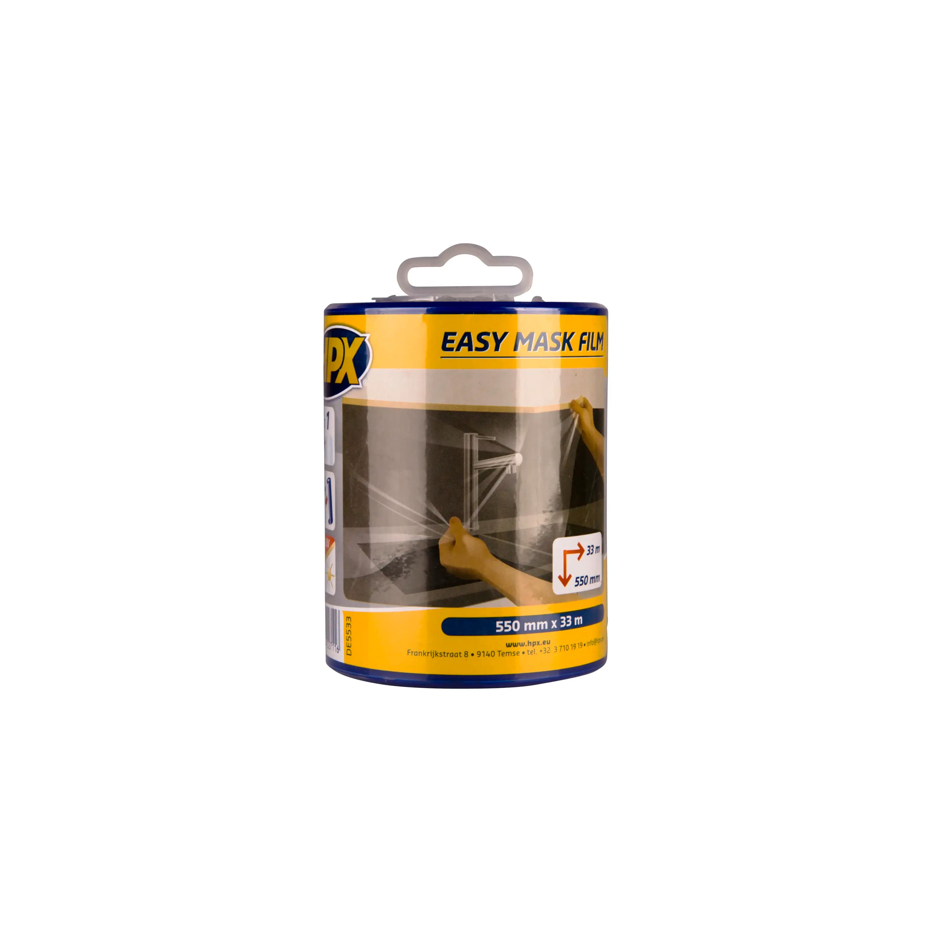 Easy mask film crepe paper 550mm x 33m + dispenser