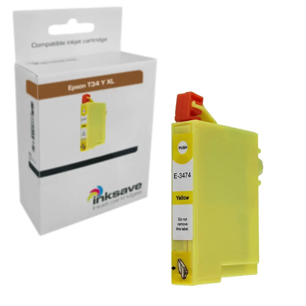 Inksave vervanging voor Epson 34 Y XL