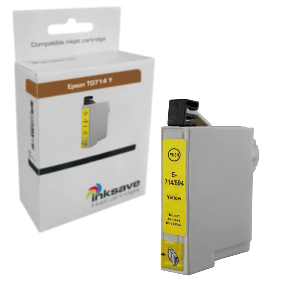 Inksave Epson T0714 Y