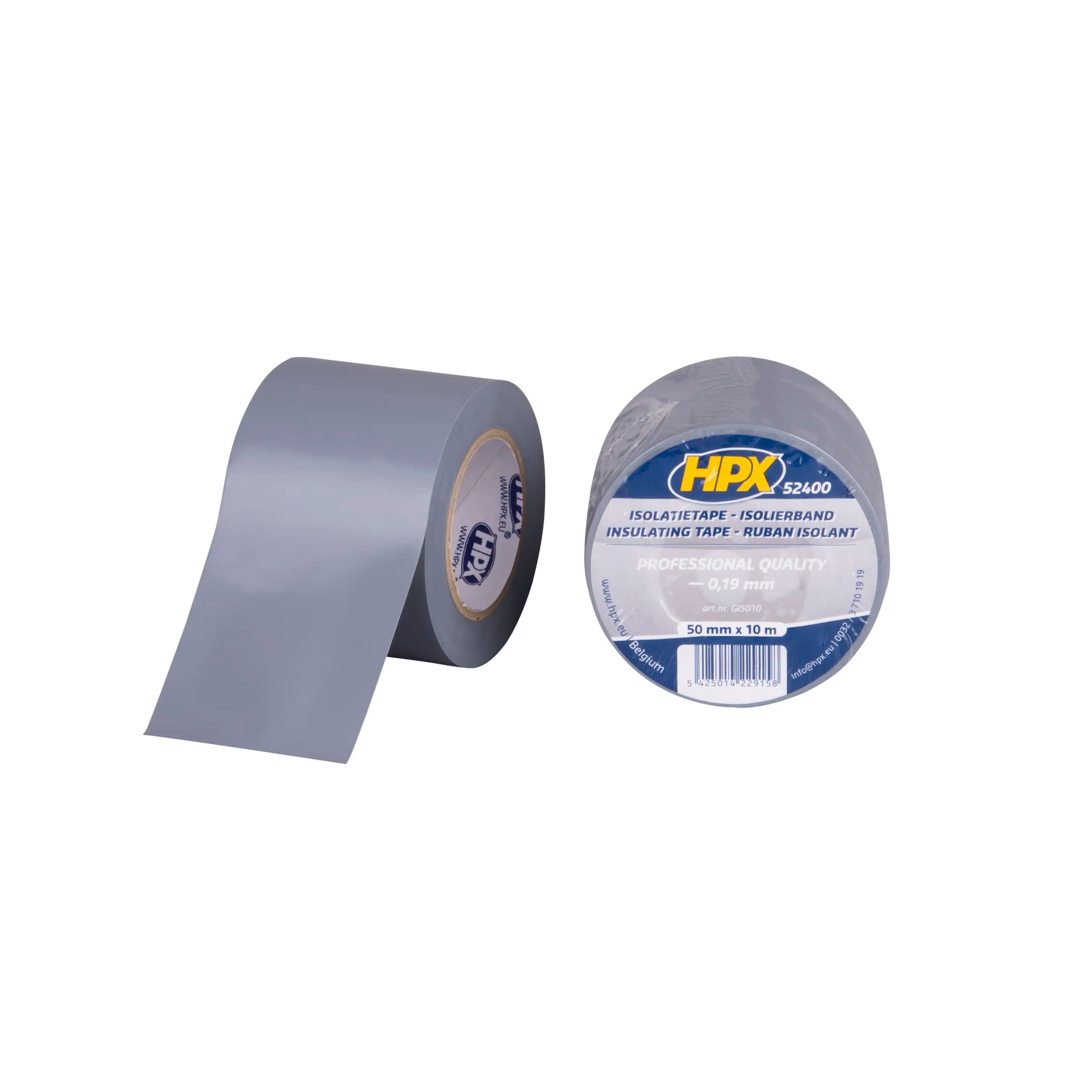 PVC insulation tape - grey 50mm x 10m