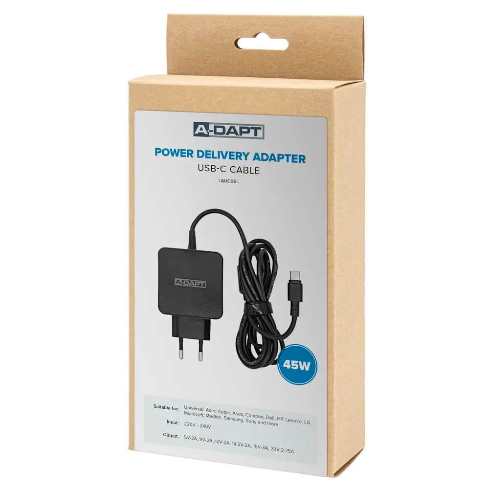 Wall charger USB-C PD 45W