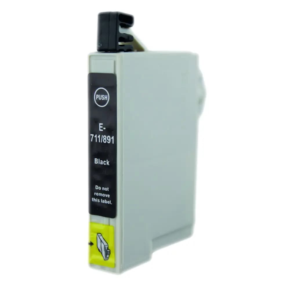 Replacement for Epson T0711 BK
