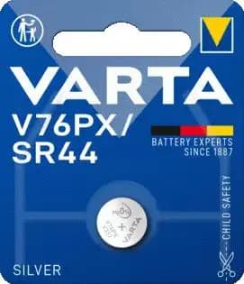 Varta V76PX / SR44 Silver Blister 1