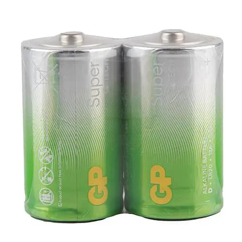 D Mono battery GP Alkaline Super 1.5V 2 pcs.