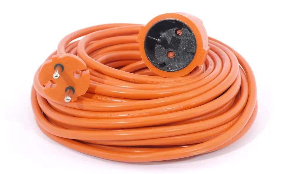 Extension cord orange 20 meters