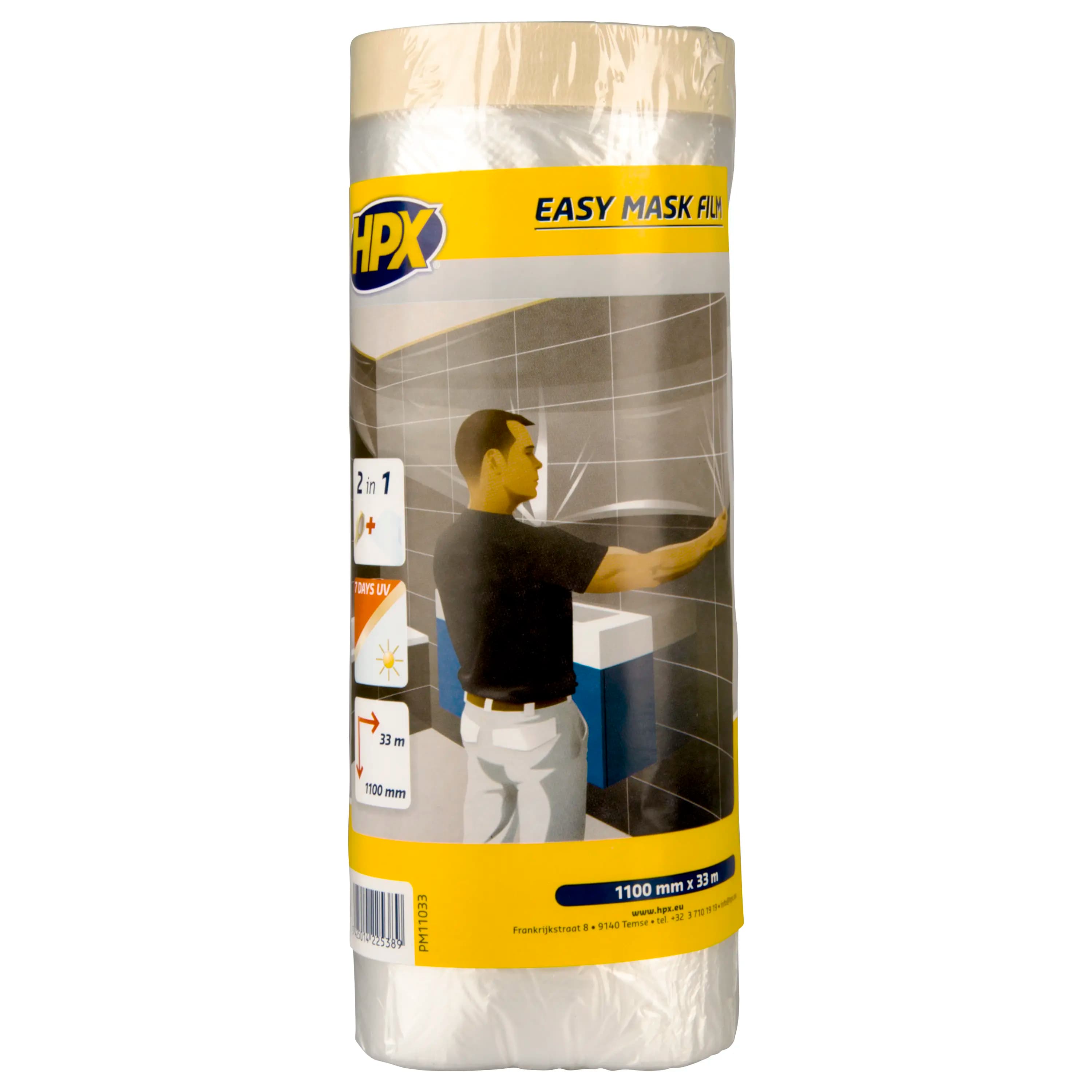 Easy mask film crepe paper - 1100mm x 33m