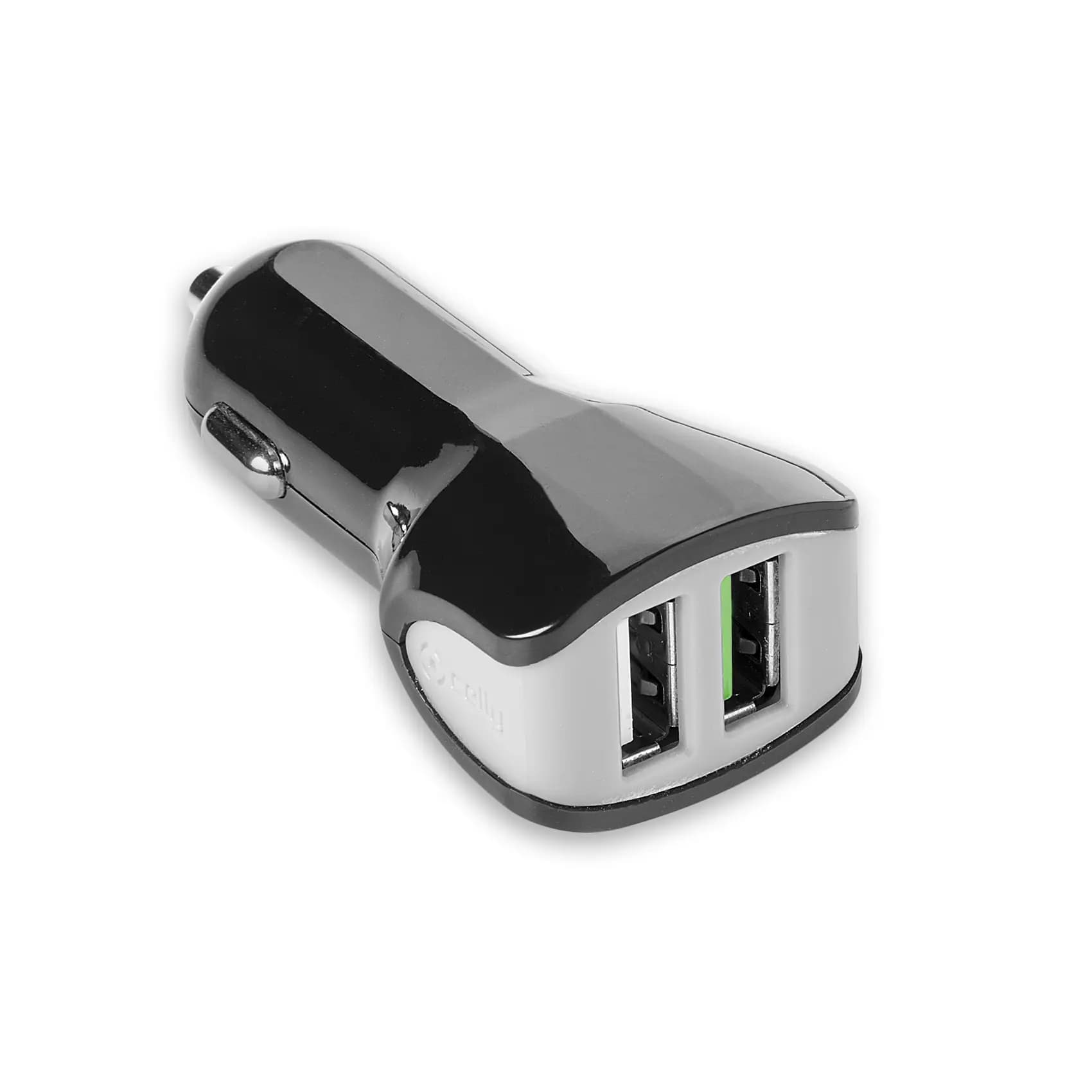 Autolader 2x USB 3,4A Zwart
