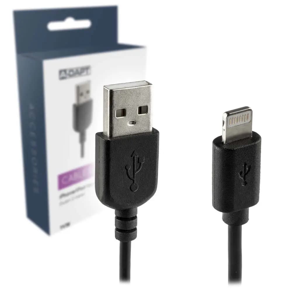 Charging cable Apple lightning 1m black