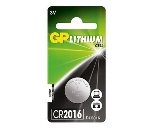 CR2016 GP Lithium button cell 3V (1pc)