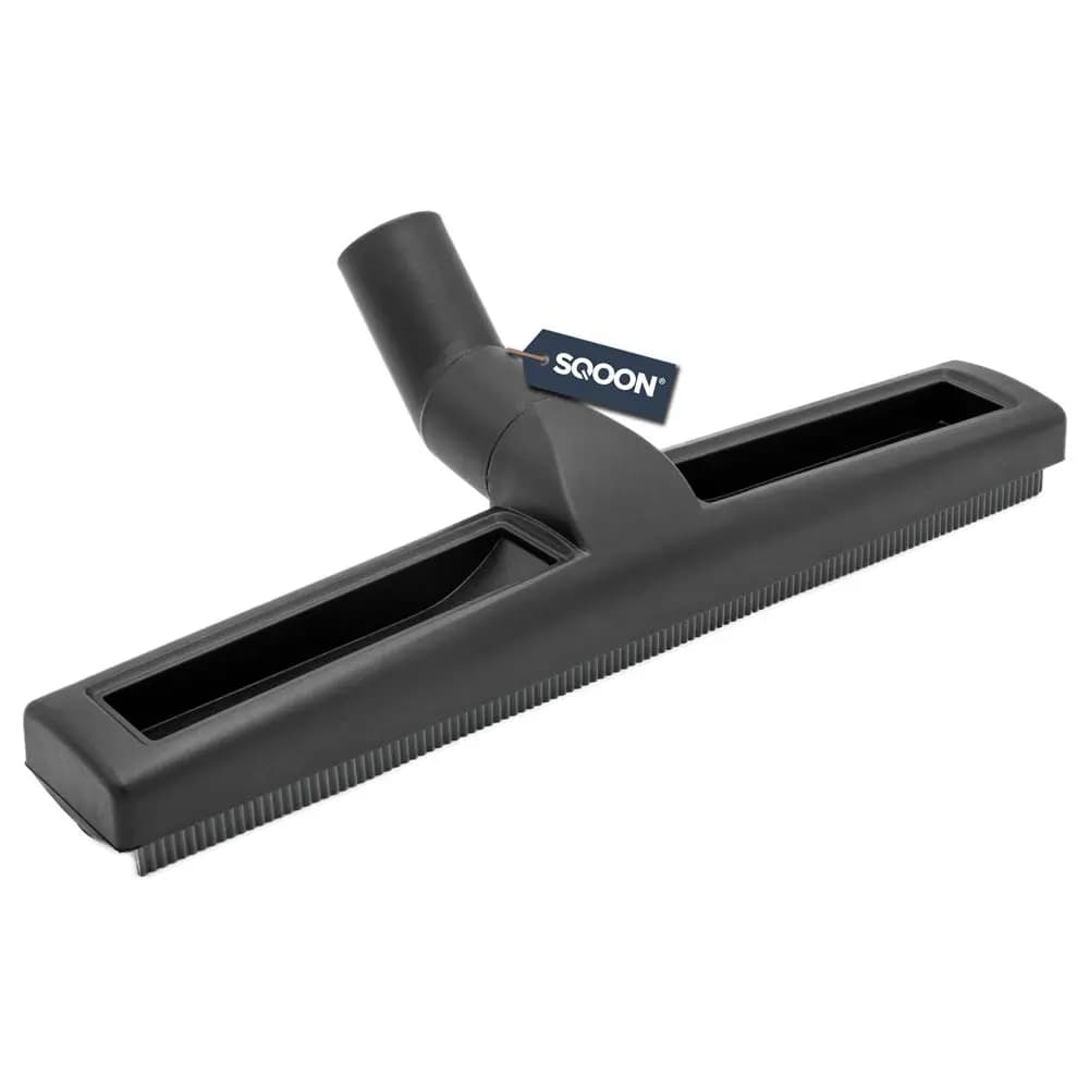 SQOON Harde vloeren borstel 38 mm / 36 cm breed met rubber strip