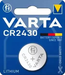 Varta CR2430 Lithium 3V blister (1pc)