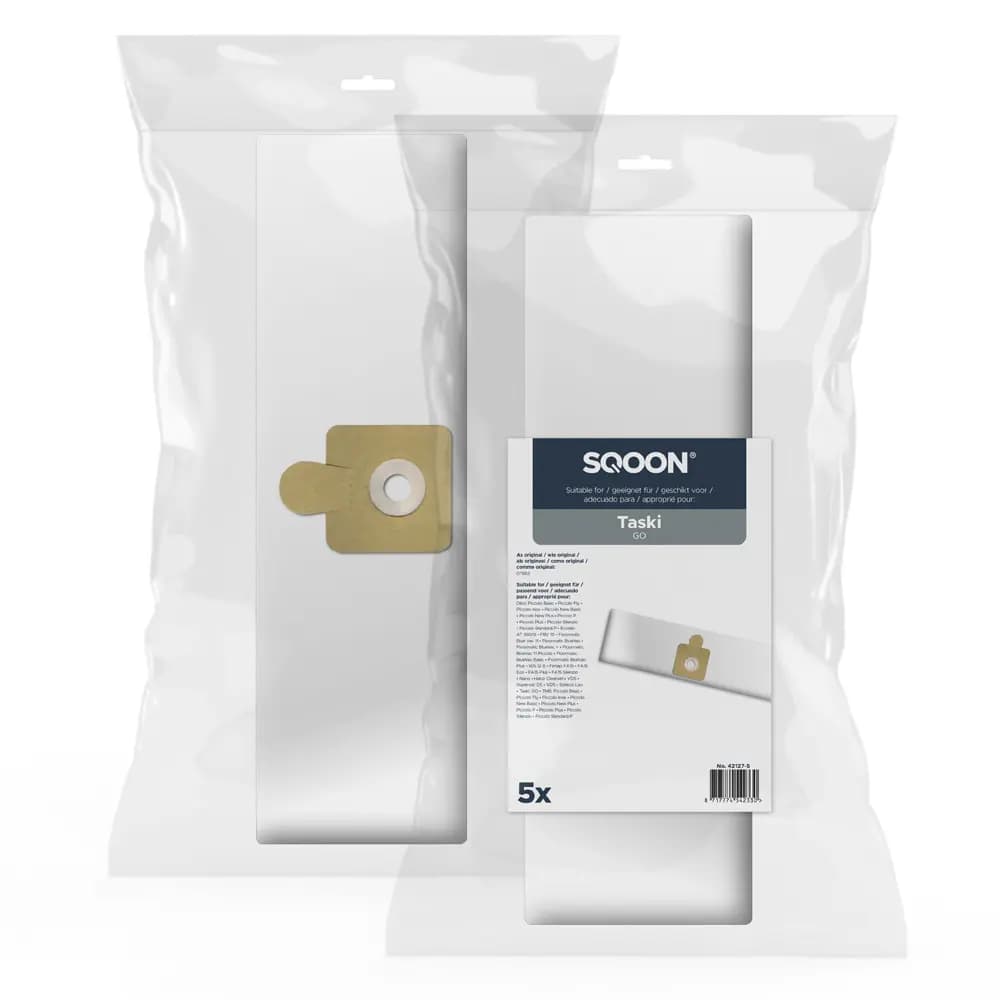SQOON Vacuum cleaner bags suitable for Taski GO
