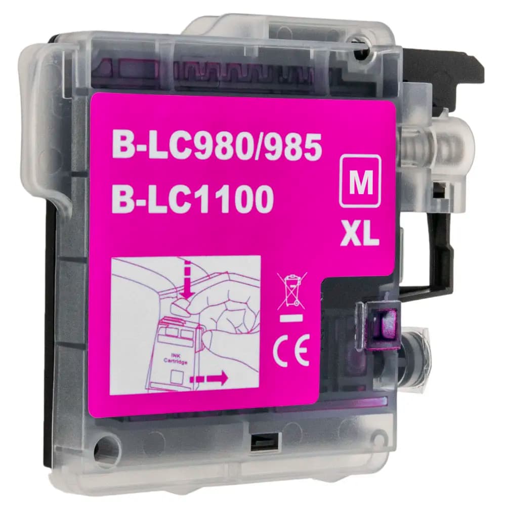 Ersatz für Brother LC 980/985/1100 M
