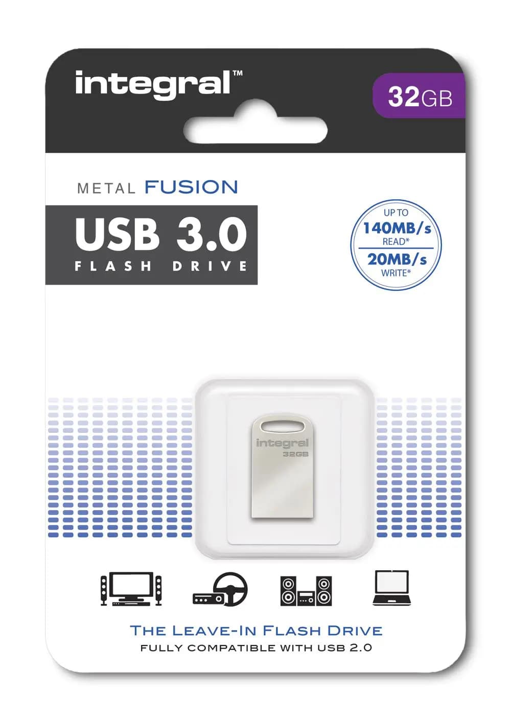 USB flash drive 32GB 3.0 Metal Fusion