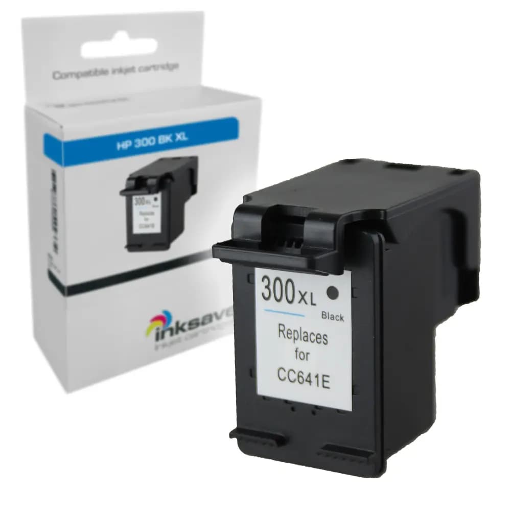 Inksave vervanging voor HP 300 BK XL