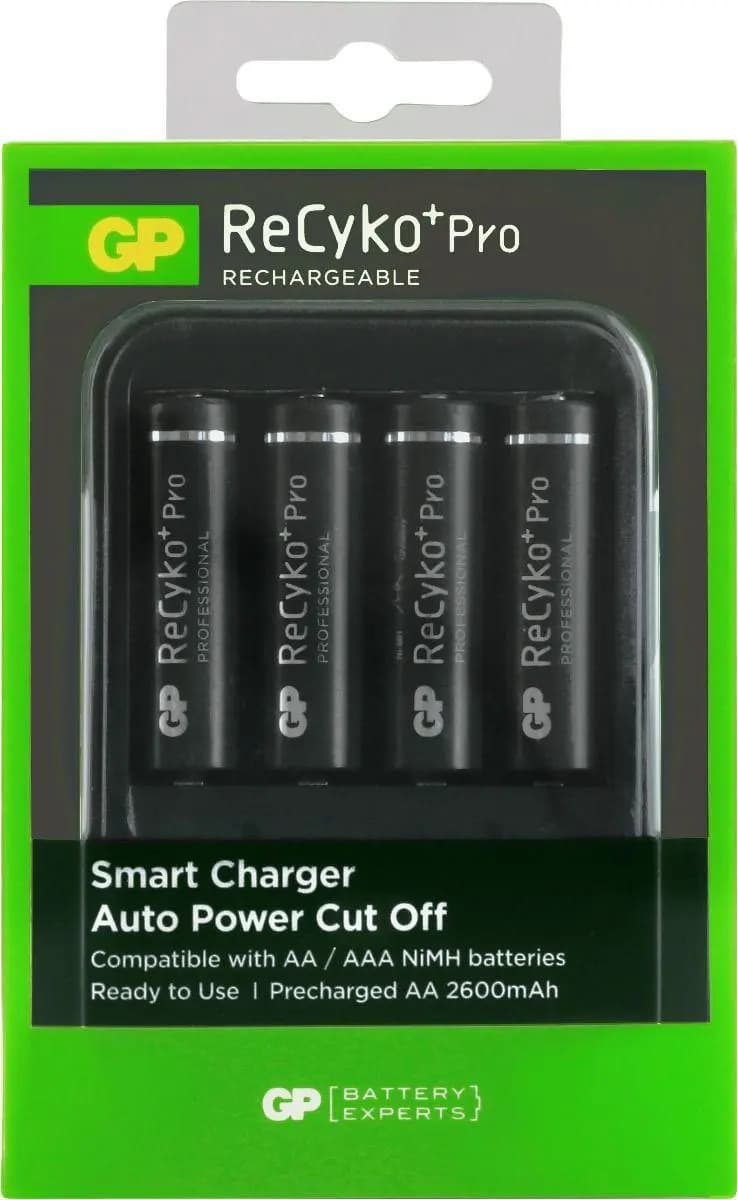 Plug-in Akkuladegerät GP PB570 4 x ReCyko+ Pro AA 2000 mAh