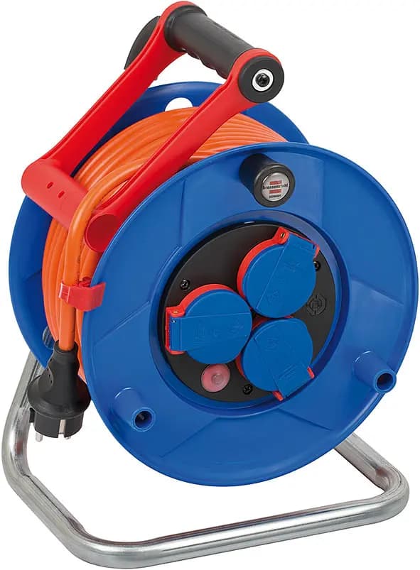 Cable reel 25 mtr. 3-fold 3 x 1.5mm² IP44