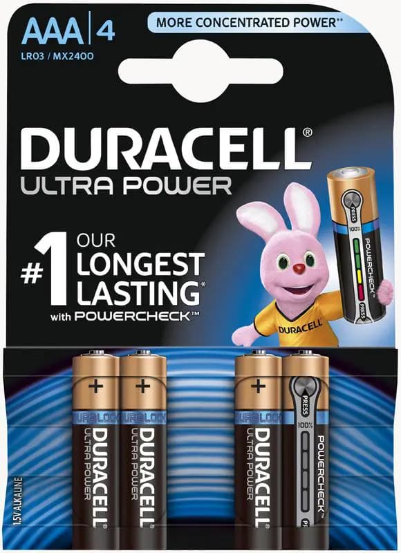 Duracell AAA Ultra Power blister (4pc)