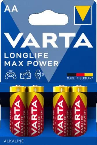 Varta Longlife Max Power AA (4pcs)