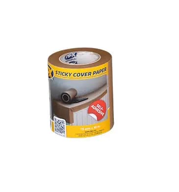 Self-adhesive masking paper - 74mm x 30m