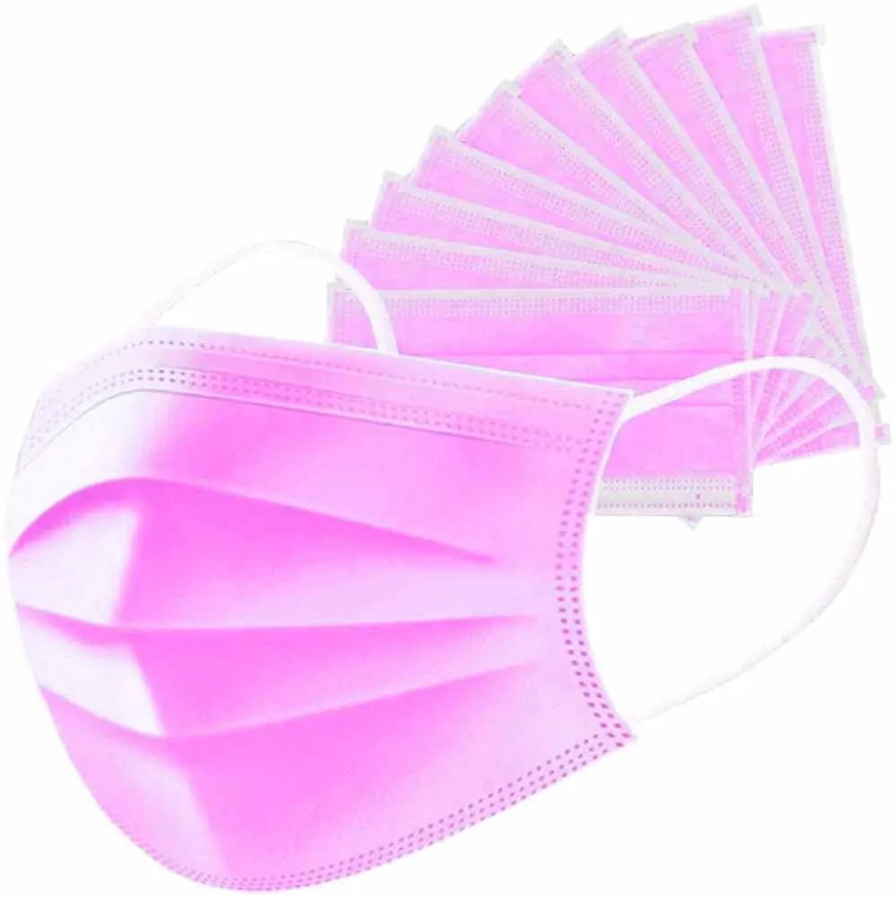 Mask Pink ( 10 pieces in polybag)