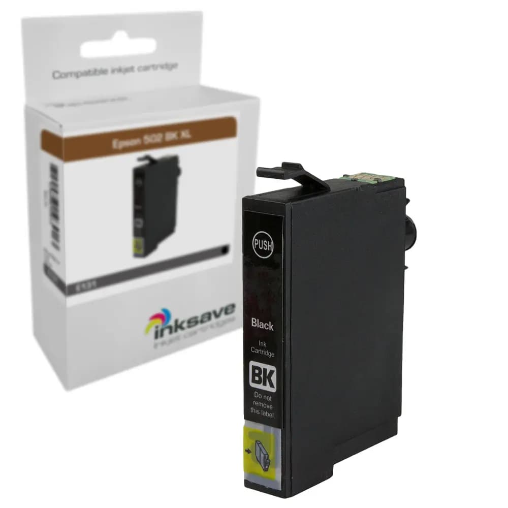 Inksave replacement for Epson 502 BK XL