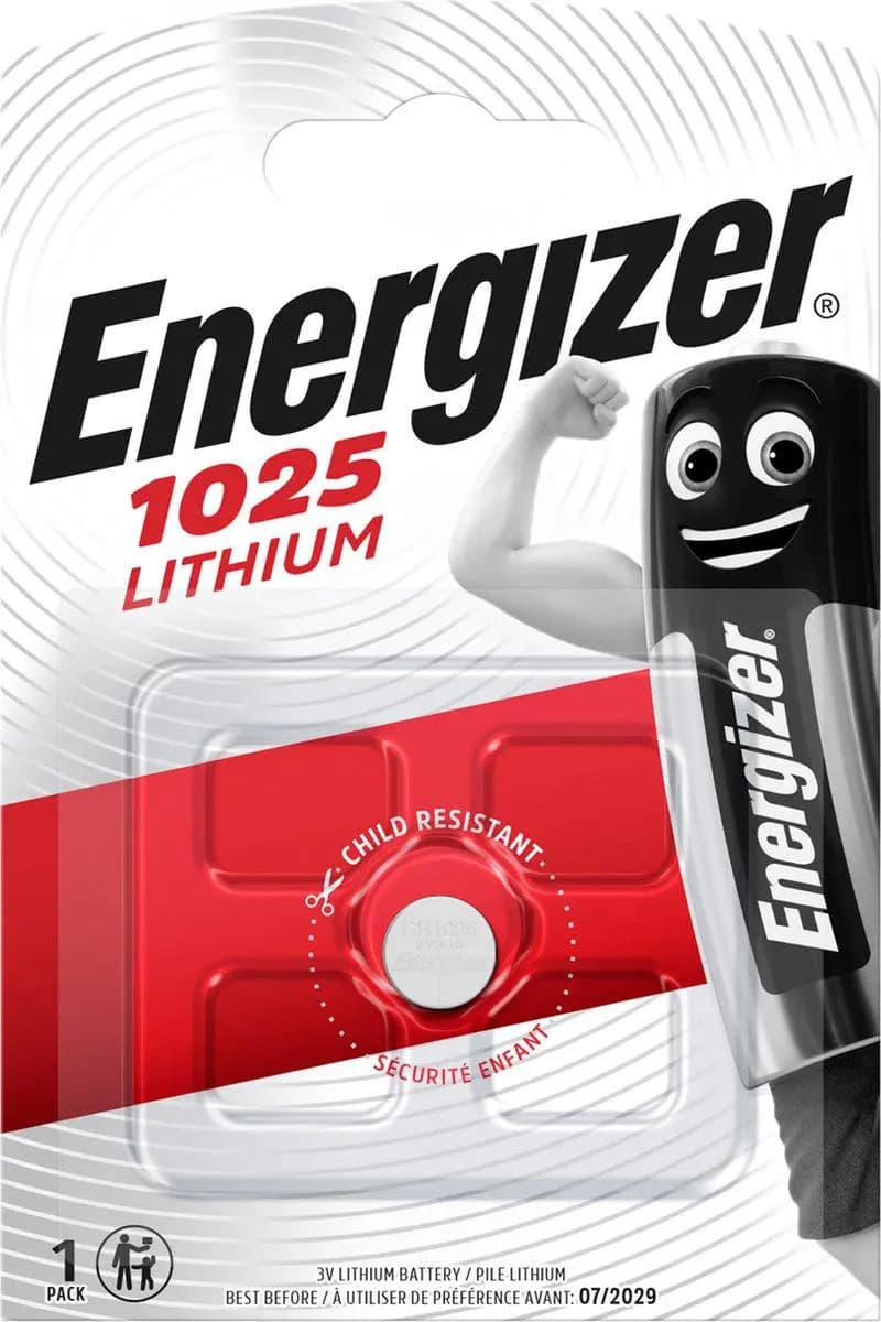 Energizer Lithium CR1025 3V blister 1