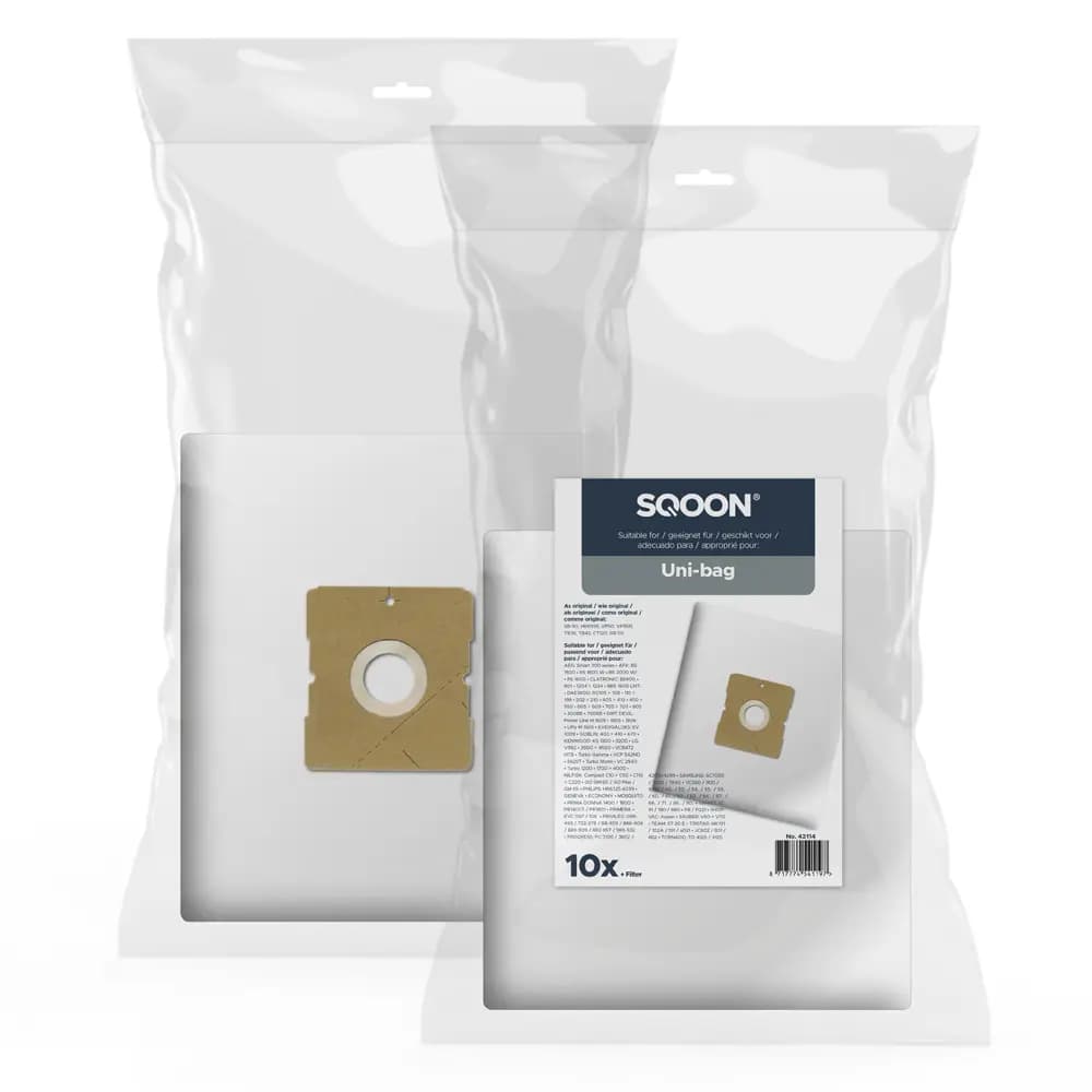 SQOON Staubsaugerbeutel passend für Uni-bag