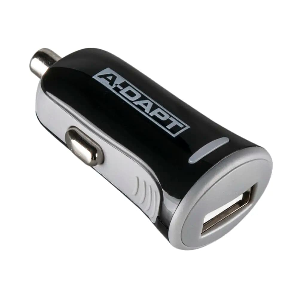 Car charger 1xUSB Smart IC 2.4A black