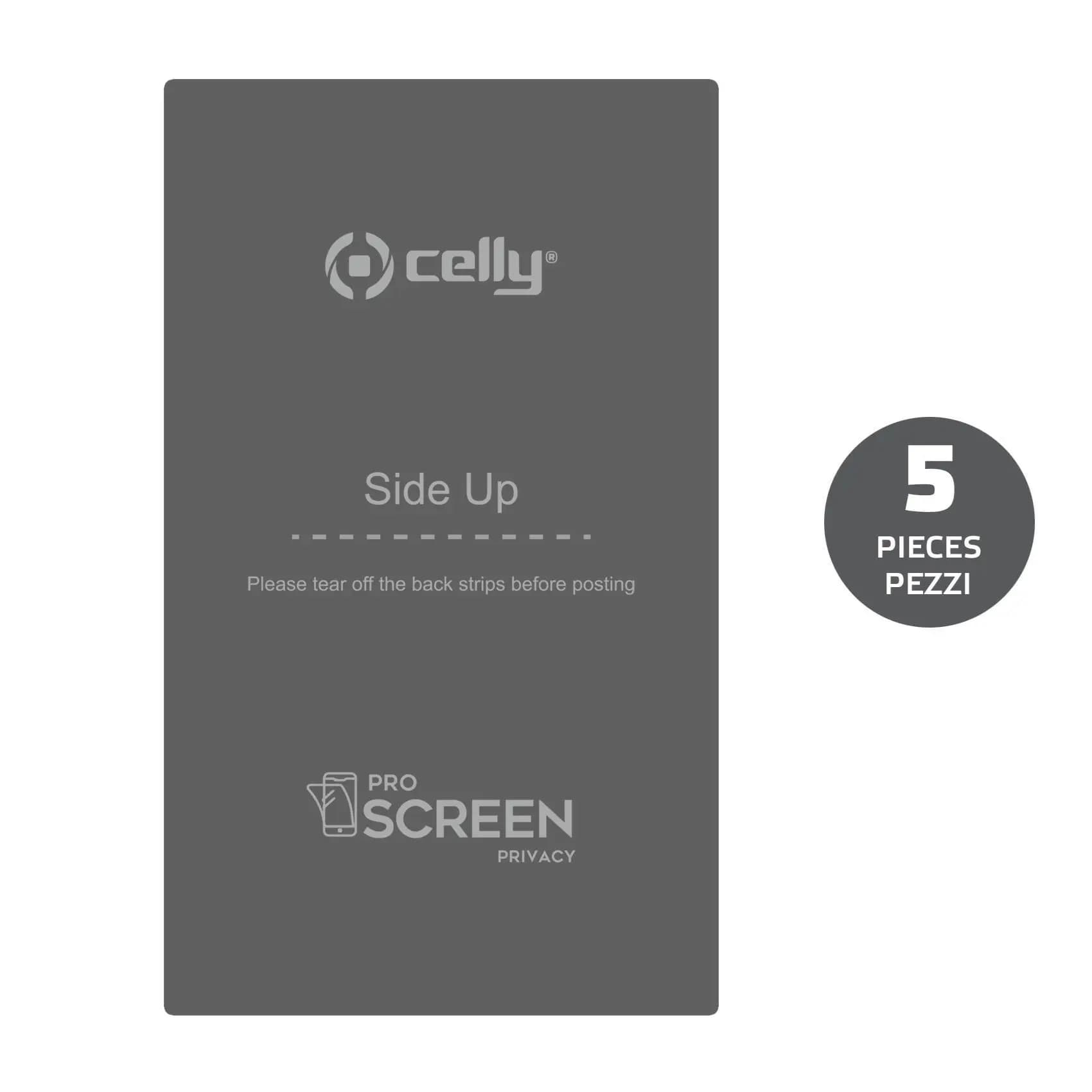 Screen Protector Clear Privacy Finish 5 sheets