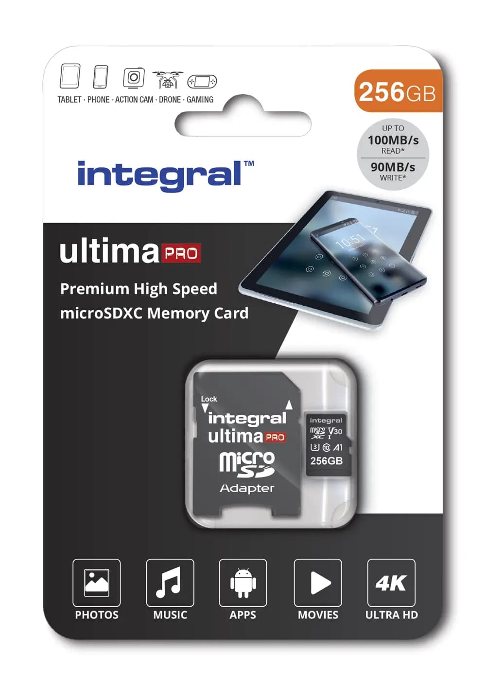 V30 UltimaPro X2 256GB microSDXC class 10 U3