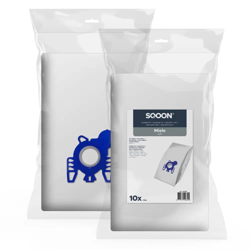 SQOON Staubsaugerbeutel passend für Miele G/N 3-D