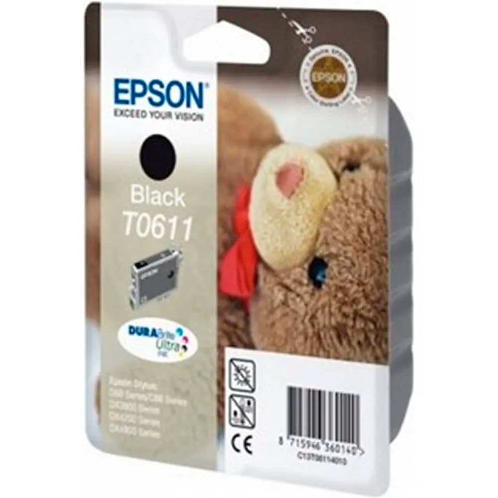 EPSON T0611 BK ORIGINEEL