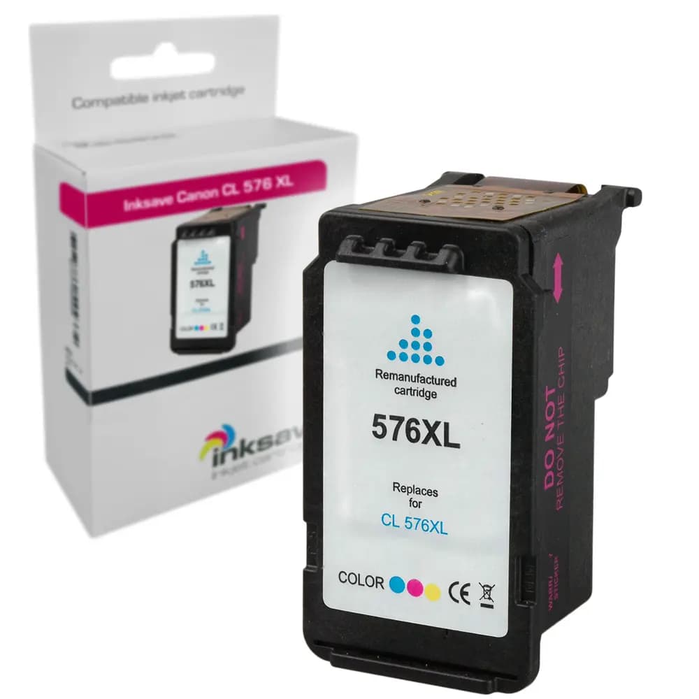 Inksave vervanging voor Canon CL 576 XL