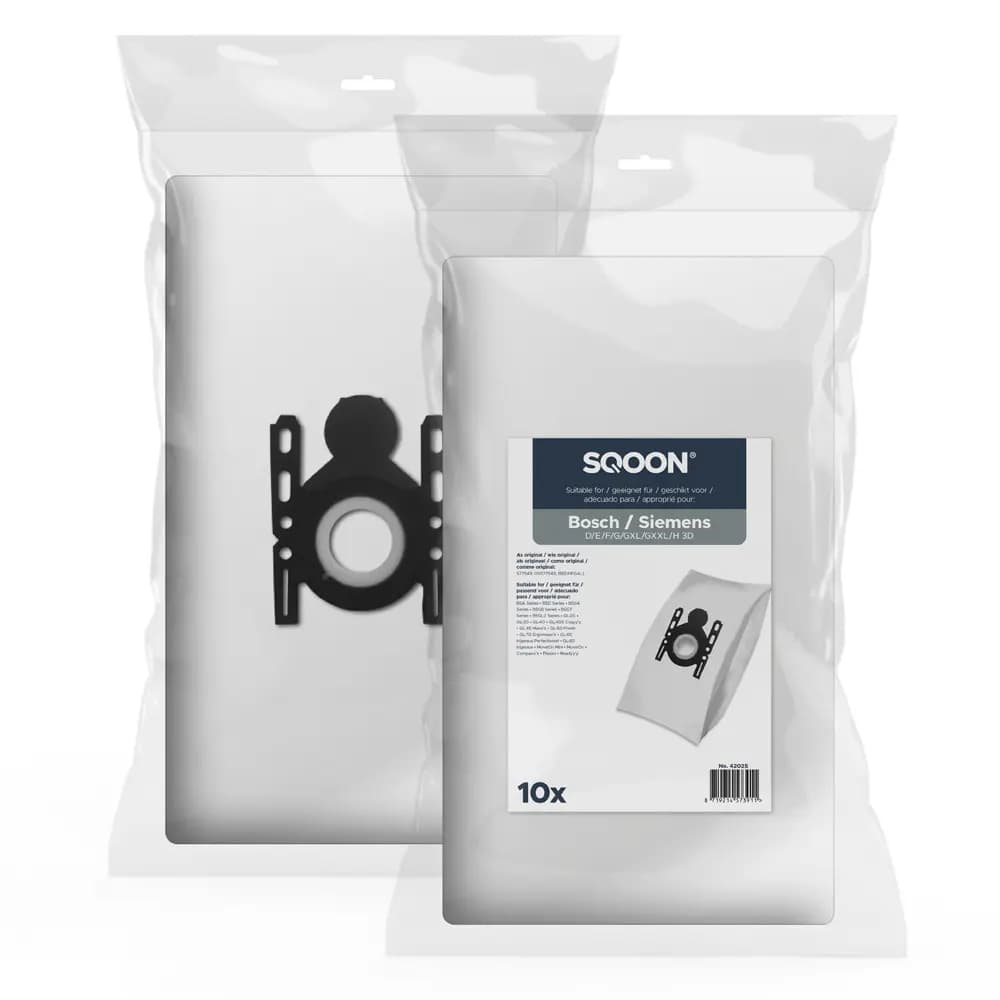 SQOON Staubsaugerbeutel, die für Bosch / Siemens G-All 3-D passen