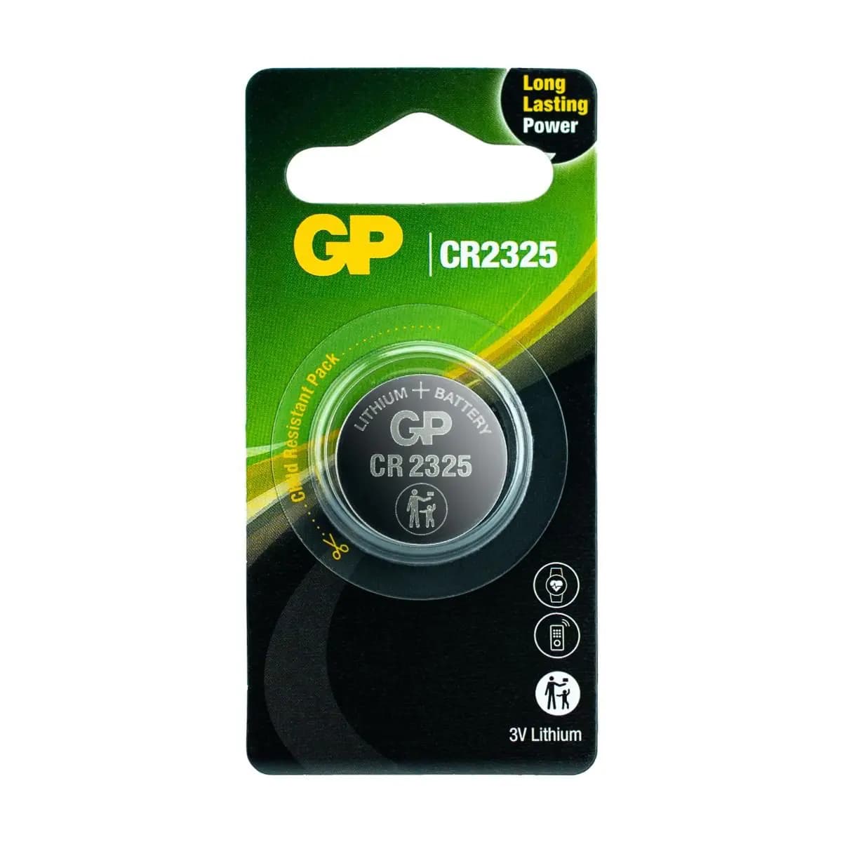 CR2325 GP Lithium button cell 3V 1 piece