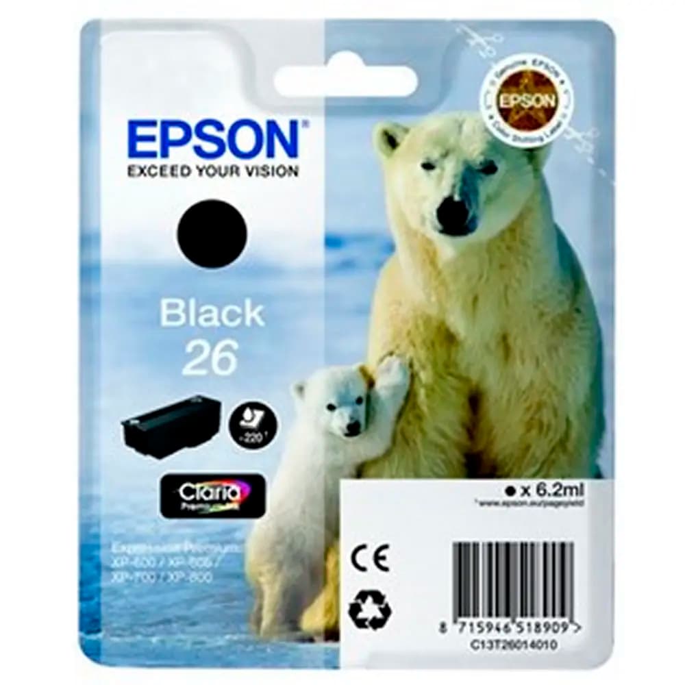 EPSON 26 BK ORIGINAL