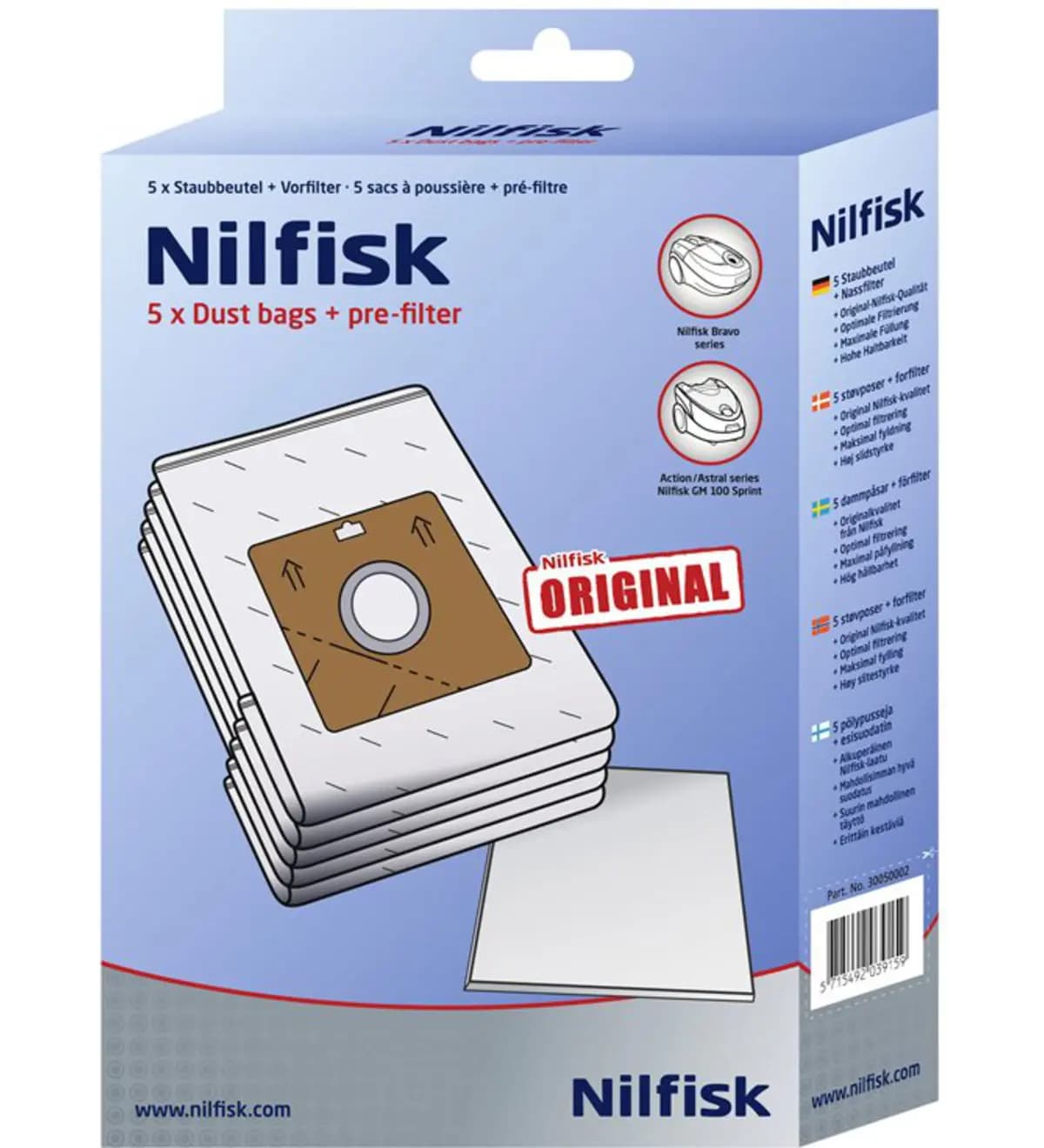 Nilfisk Action Bravo Origineel
