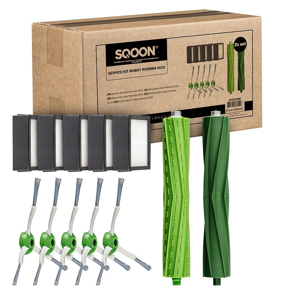 SQOON Service kit suitable for iRobot Roomba 0009