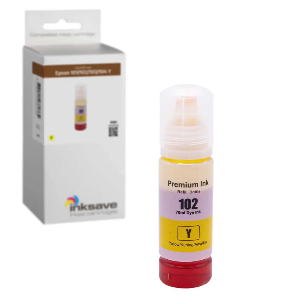 Inksave replacement for Epson 101/102/103/104 Y