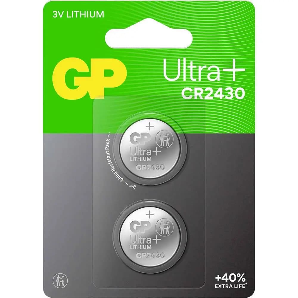 GP Ultra Plus Lithium button cell CR2430 C2