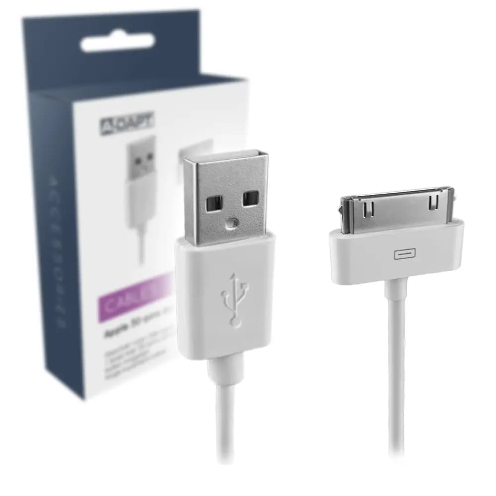 Data and charging cable Apple 30-pin 1m white