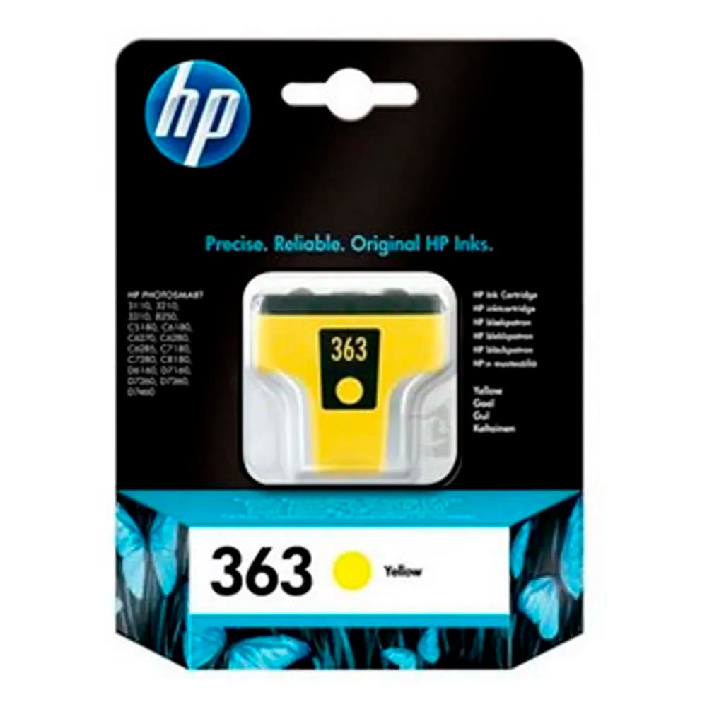 HP 363 Y ORIGINAL Overrun