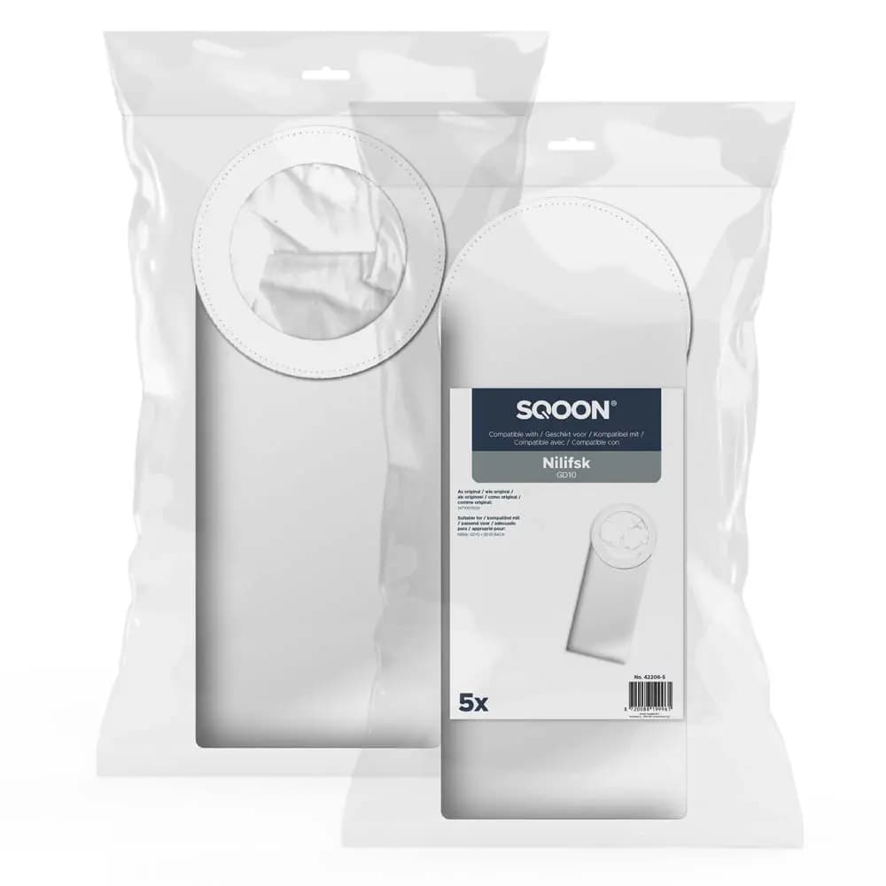 SQOON Vacuum cleaner bags suitable for Nilfisk GD10